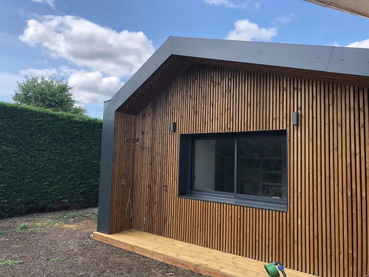 t2 indépendant dans maison avec piscine proche bordeaux Eysines Extérieur photo